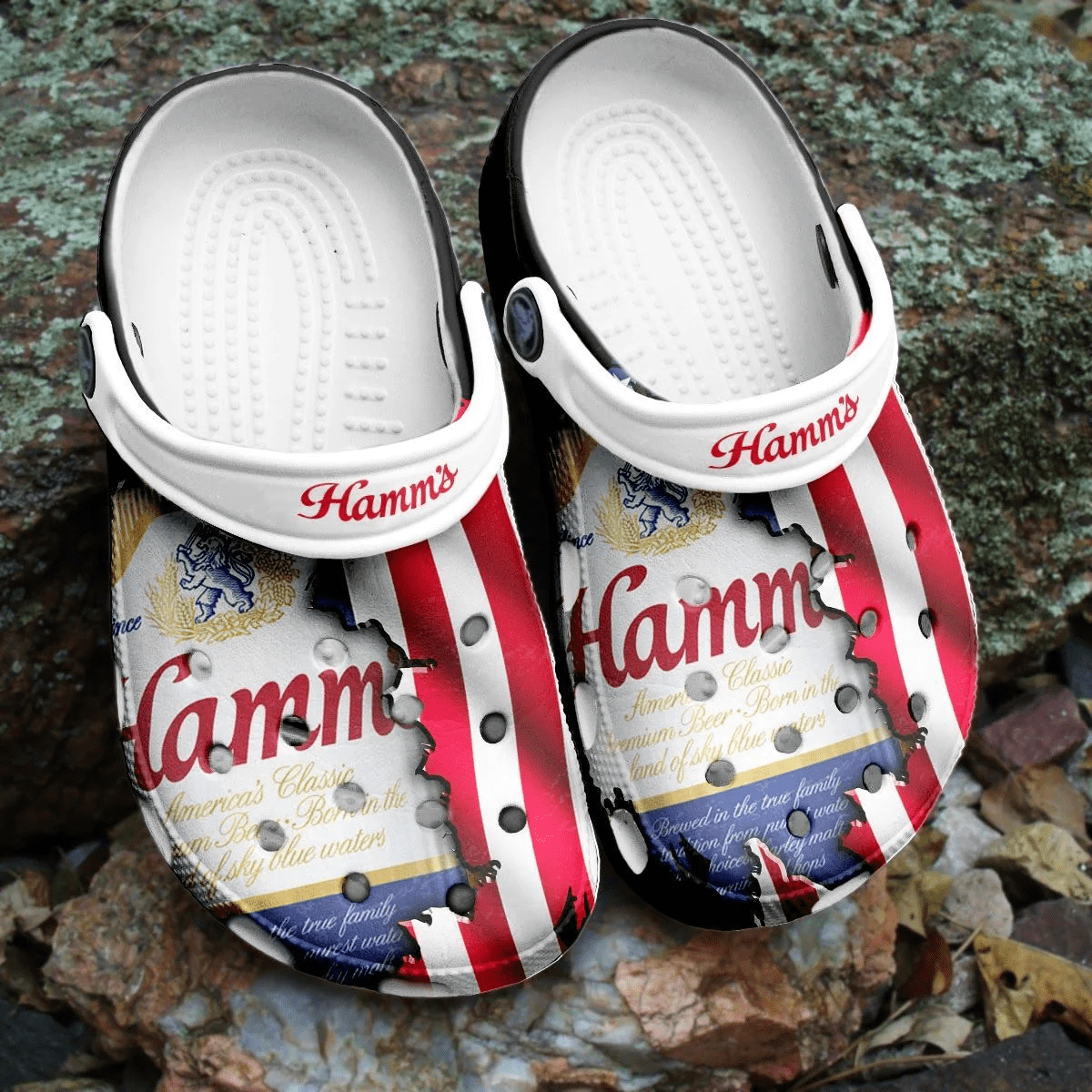 1stShark Hamms Beer Shoes Comfortable Clogs Crocband For Men Women ...